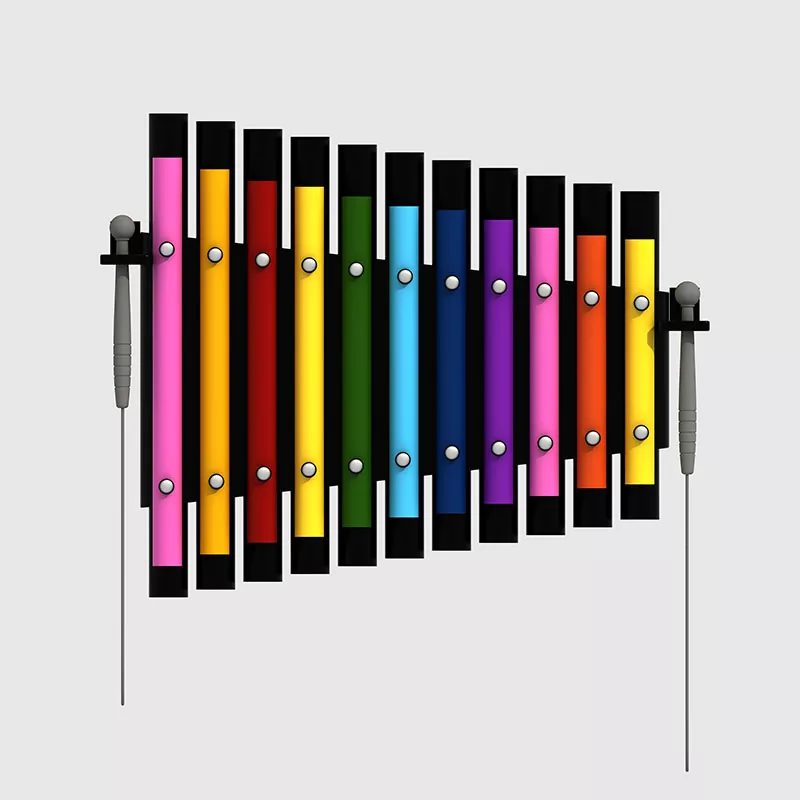 Zidna metalna udaraljka igračka glazbeni instrument